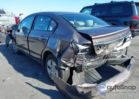 2015 Honda Civic Lx z USA, uszkodzony, nr VIN 19XFB2F56FE701080